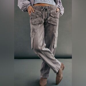 NWT Tahiti cargo pants free people XS tall